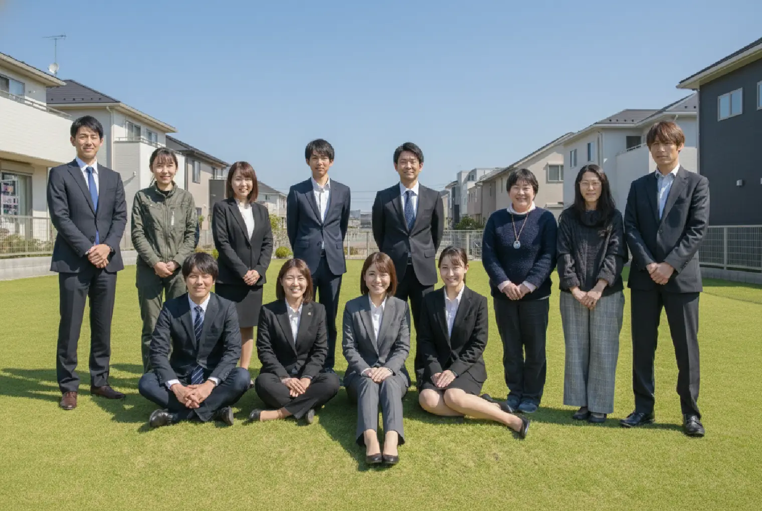 株式会社ベルハウススタッフ集合写真